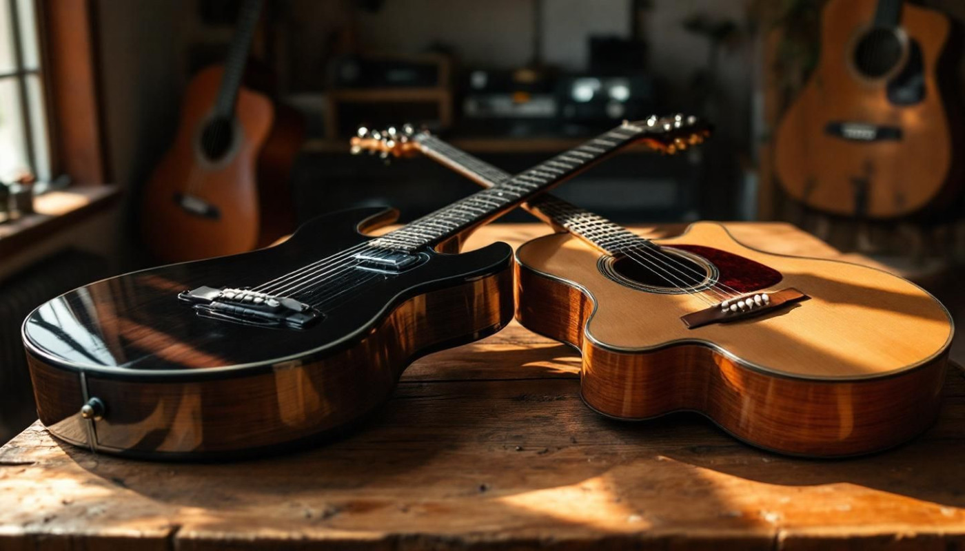 Comment choisir entre guitare électrique et folk pour débutants ?