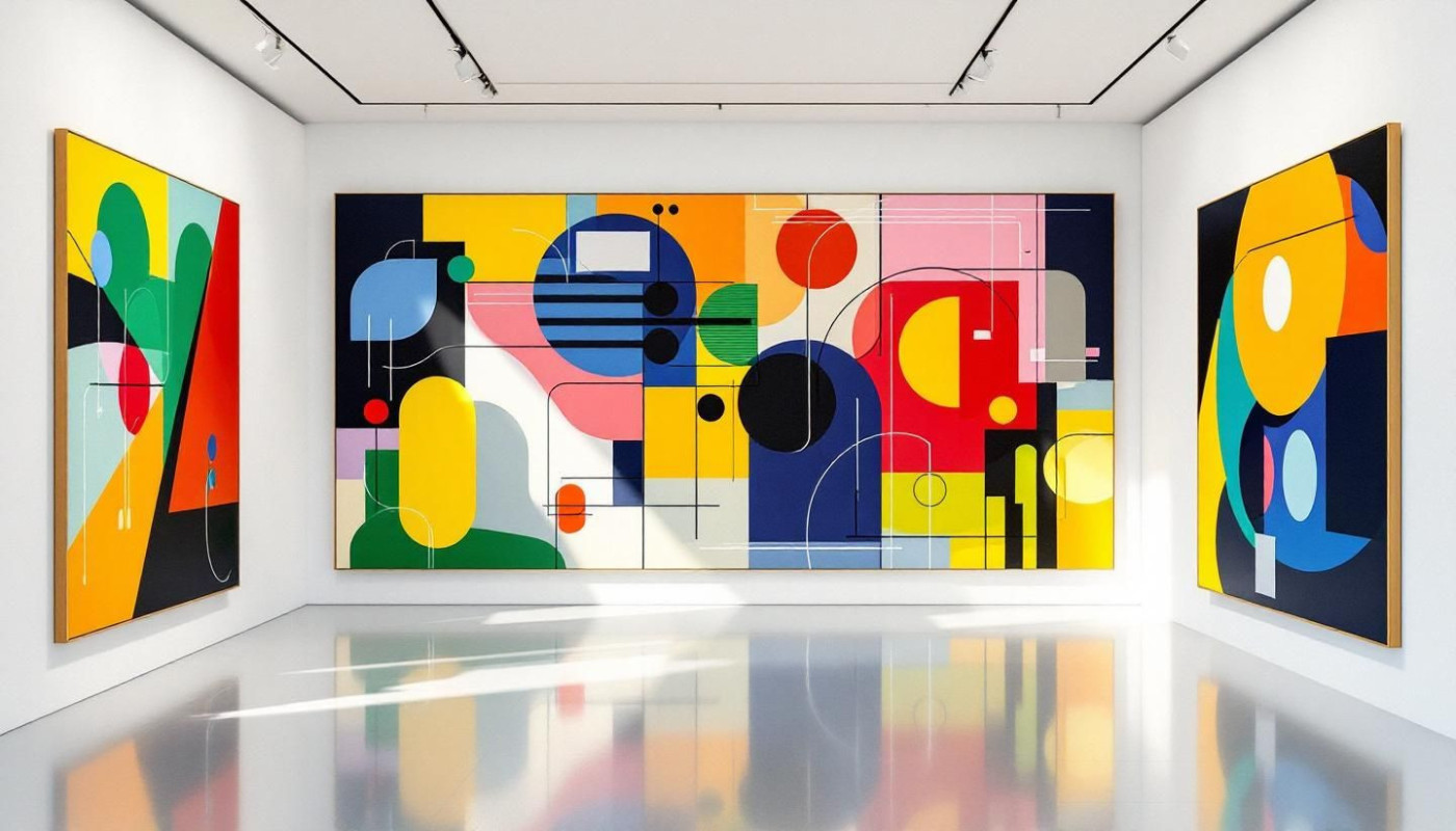 Exploration des tendances actuelles dans l'art moderne et abstrait